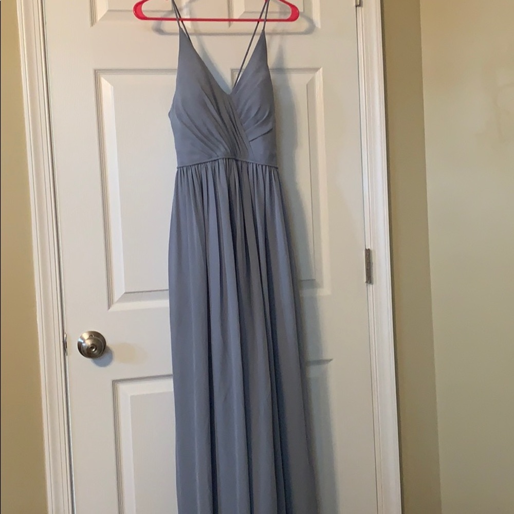 Light Blue JJHOUSE prom dress